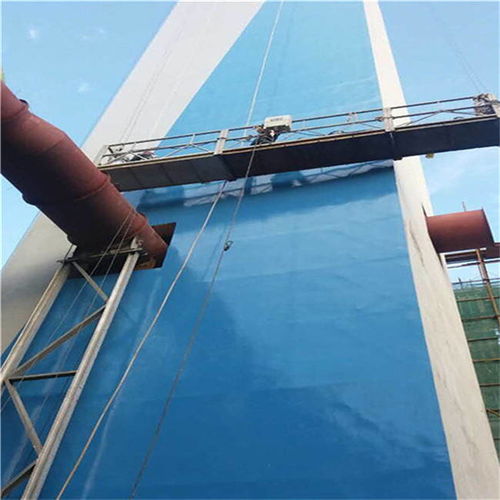 匠心筑高臺，畫筆繪長空——宏順建設混凝土煙囪外壁手工繪畫與腳手架施工紀實